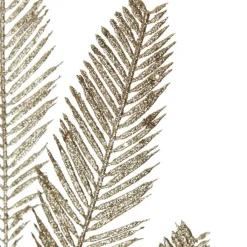 Champagne Glitter Feather Spray Fashion