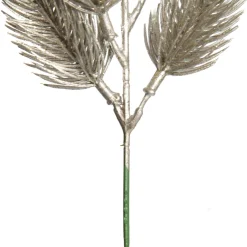 Champagne Glitter Pine Bud Pick - Set of 2 Best Sale