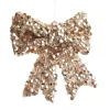 Champagne Glitter Sequin Bow Online