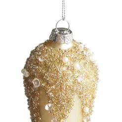 Champagne Icicle Hanging Long Drop Decoration Discount
