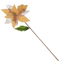 Champagne Velvet Sequin Flower Sale