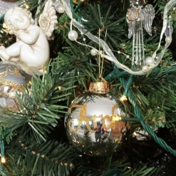 Cherub Personalised Christmas Bauble Best