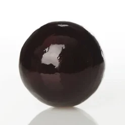 Chocolate Capiz Decor Ball New