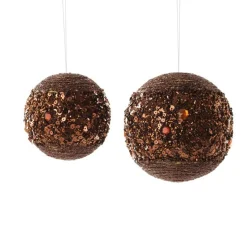 Chocolate Glitter Sequin Ball New