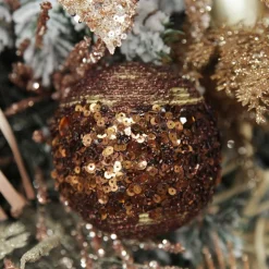 Chocolate Glitter Sequin Ball New