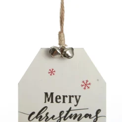 Christmas Car Wooden Gift Tag Tree Decoration Outlet