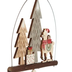 Christmas Llama Hanging Ornament with Tassel Best Sale
