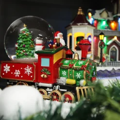 Christmas Musical Train Snowglobe Hot