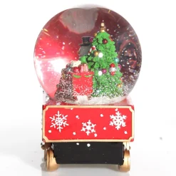 Christmas Musical Train Snowglobe Hot
