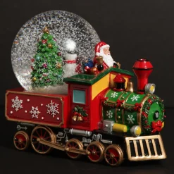 Christmas Musical Train Snowglobe Hot