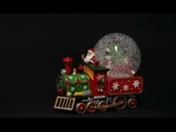 Christmas Musical Train Snowglobe Hot