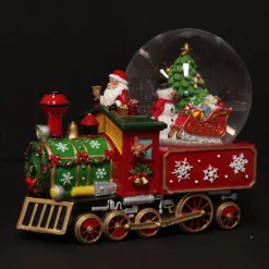 Christmas Musical Train Snowglobe Hot