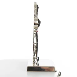 Chrome Dog Christmas Stocking Hanger with Photo Holder Clearance