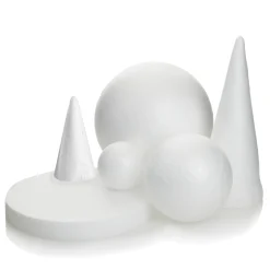 7cm Polystyrene Foam DIY Craft Ball - Pack of 6 New