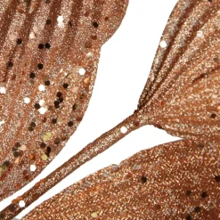 Copper Blush Curved Leaf Glitter Spray Shop