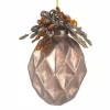 Copper Glass Geometric Jewel Bauble Fashion