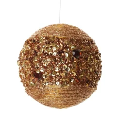 Copper Glitter Sequin Ball Outlet