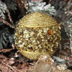 Copper Glitter Sequin Ball Outlet
