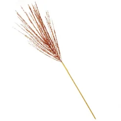 Copper Spiky Tinsel Spray Hot