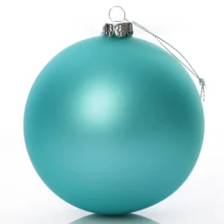 Customised Large Coloured Glass Logo Decal Bauble Clearance