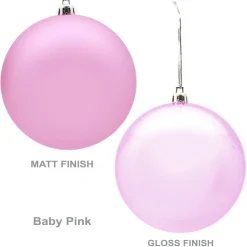 Customised Shatterproof Printed Logo Bauble - 10cm Online