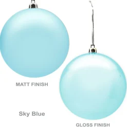 Customised Shatterproof Printed Logo Bauble - 8cm Sale