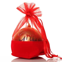 Customised Shatterproof Printed Logo Bauble - 8cm Sale