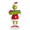 D56 Possible Dreams - Beware! A Grinch Lives Here Christmas Ornament New