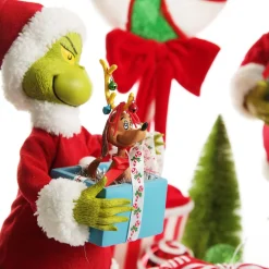 D56 Possible Dreams - Grinch and Max! Christmas Ornament Online