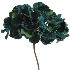 Dark Green Hydrangea Flower Stem Fashion
