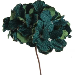 Dark Green Hydrangea Flower Stem Fashion