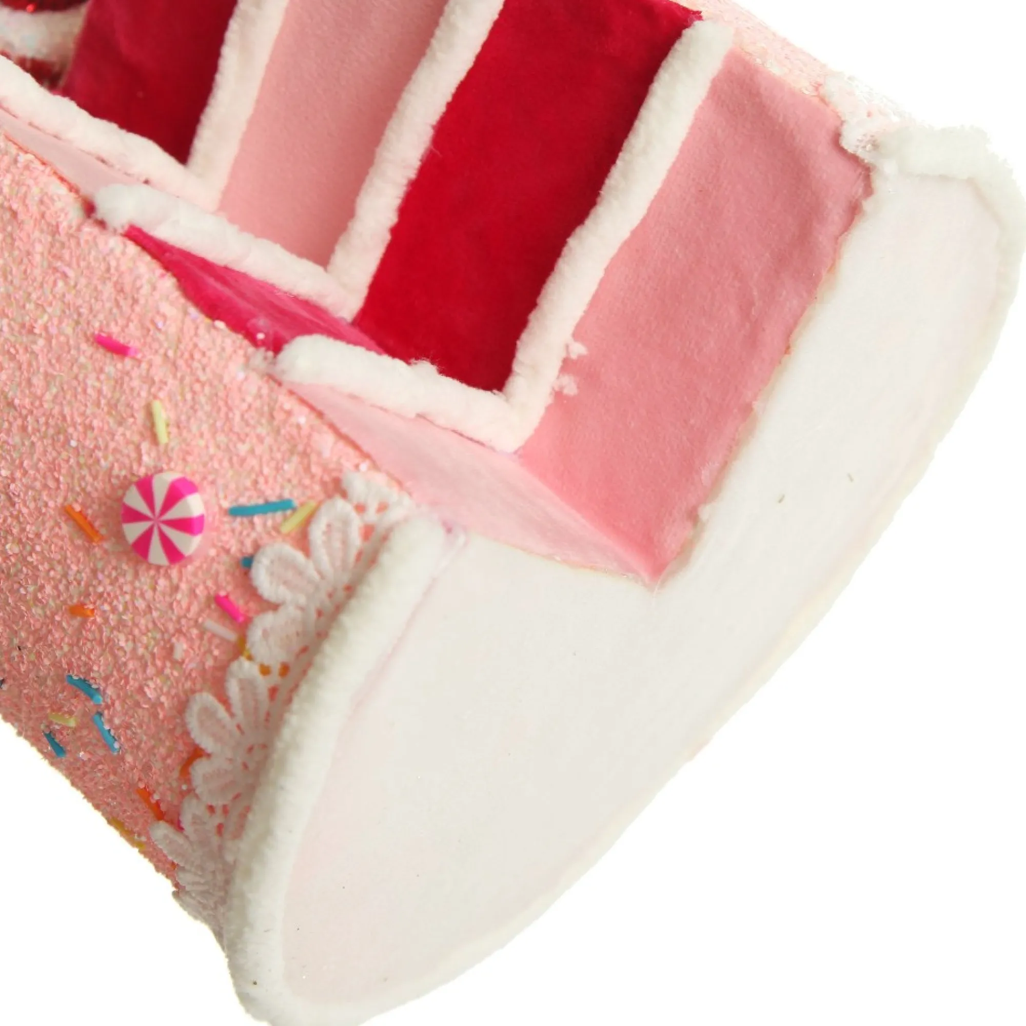 Delicious Pink Velvet Layered Cake Christmas Decoration Outlet