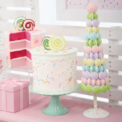 Delicious Pink Velvet Layered Cake Christmas Decoration Outlet