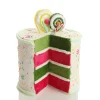 Delicious White Layered Cake Christmas Decoration Discount