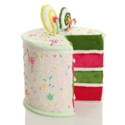 Delicious White Layered Cake Christmas Decoration Discount