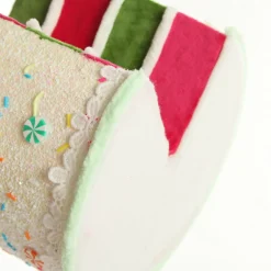 Delicious White Layered Cake Christmas Decoration Discount