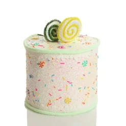 Delicious White Layered Cake Christmas Decoration Discount