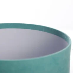 Deluxe Aqua Suede Round Giftbox Best Sale