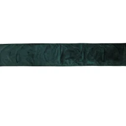 Deluxe Forest Green Velvet Lined Table Runner Flash Sale