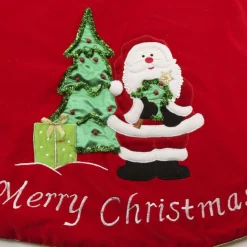 Deluxe Velvet Christmas Tree Skirt Outlet