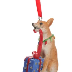 Dingo with Present Australiana Christmas Tree Decoration Flash Sale