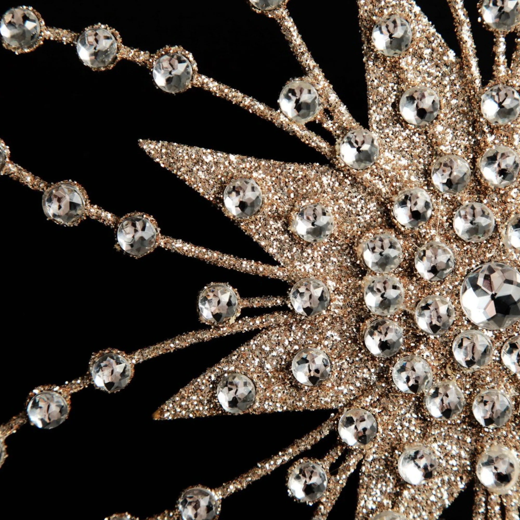 Elegant Metal and Jewel Tree Topper Best Sale