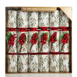 Eucalyptus Leaf and Red Berry Christmas Bon Bons Outlet