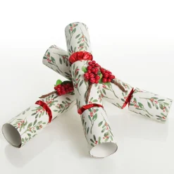 Eucalyptus Leaf and Red Berry Christmas Bon Bons Outlet