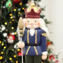 Extra Large Blue Jacket Nutcracker Christmas Ornament Online