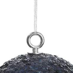 Extra Large Blue Sequin Christmas Bauble Online