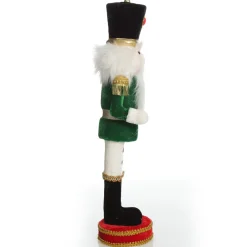Extra Large Nutcracker in Green Jacket Cheap