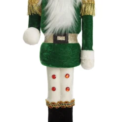 Extra Large Nutcracker in Green Jacket Cheap