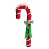 Extra Large Red Velvet Candy Cane Decoration Outlet