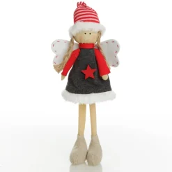 Fabric Standing Angel Star - Grey Dress Sale